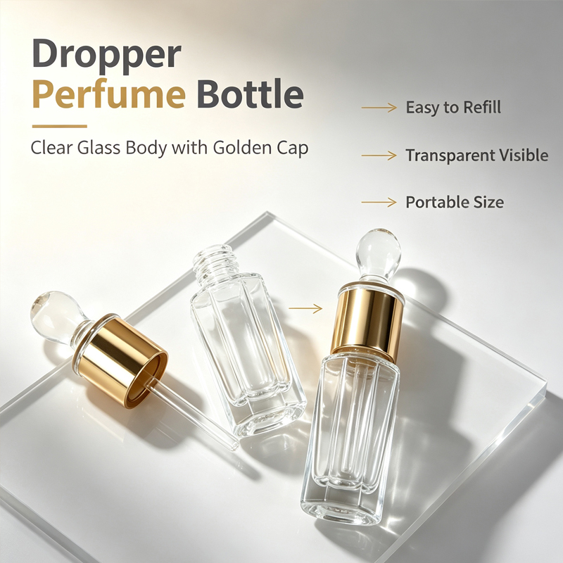 Juice Bottle Dropper - Butelka szklana z zakraplaczem 12 ml