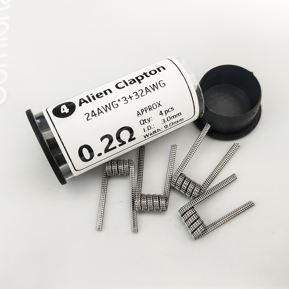 Coil Building Kit - 4 szt. Gotowych drutów oporowych A1