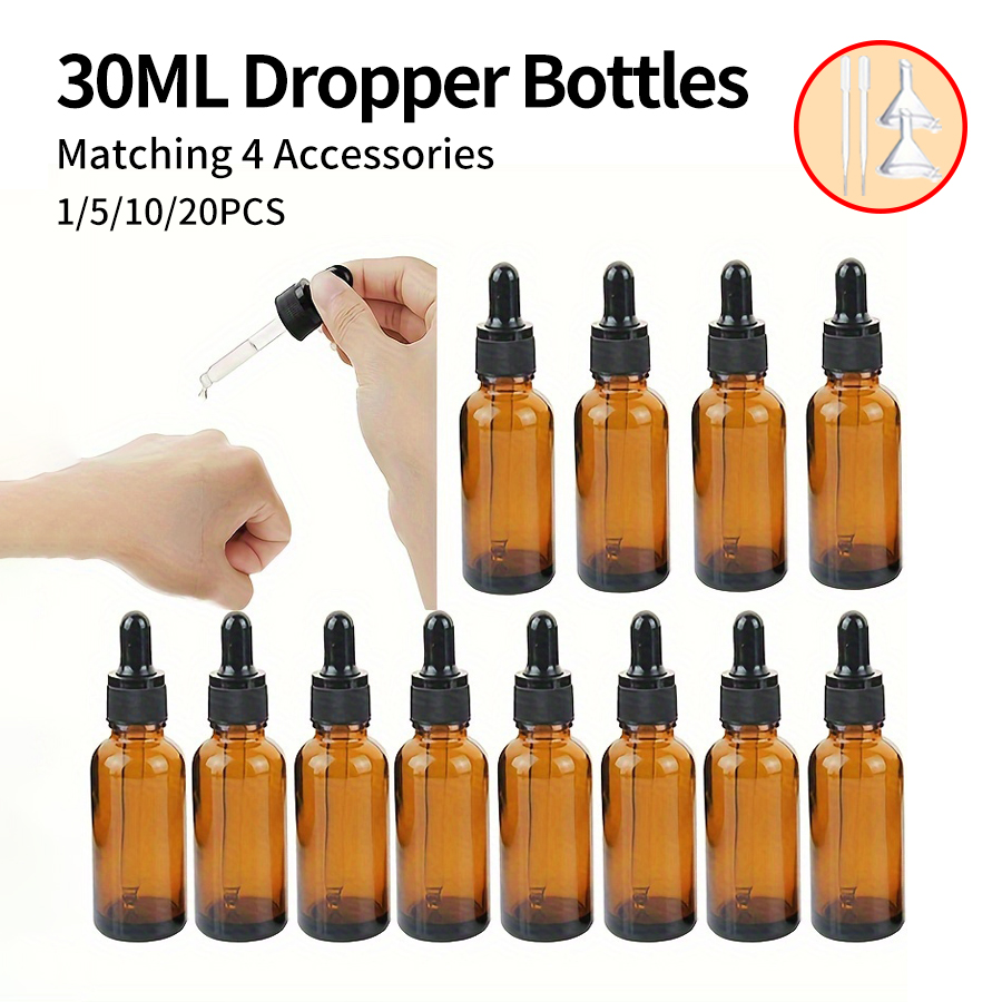 5/10/20 sztuk + 4 akcesoria 30 – Juice Bottle Dropper recenzja i cena