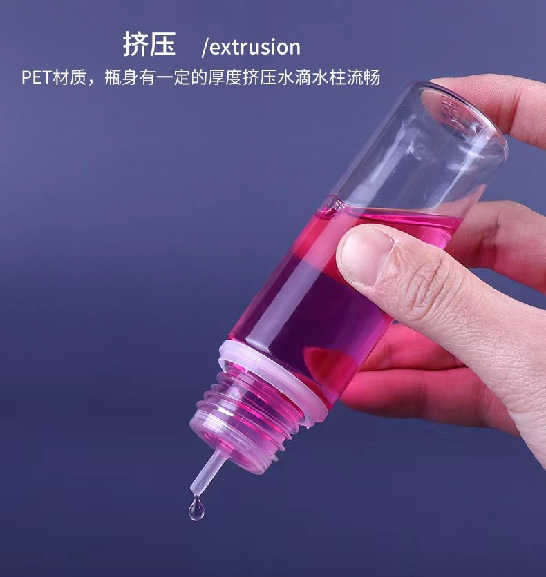 5 szt. Puste przezroczyste pla – Juice Bottle Dropper recenzja i cena