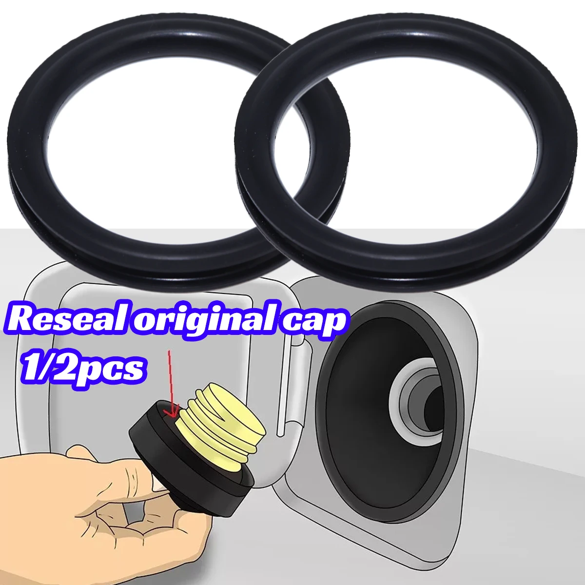 1/2szt Uszczelka korka wlewu p – Tank O-Ring Seal recenzja i cena