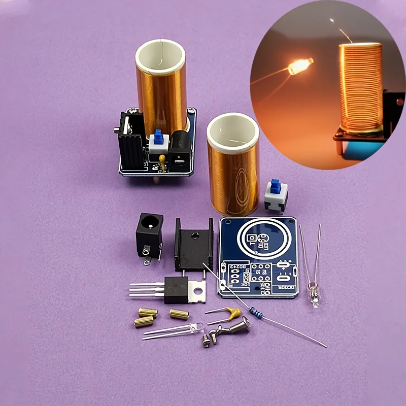 Mini Zestaw Cewki Tesli BD243  – Coil Building Kit recenzja i cena